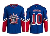 Men's New York Rangers #10 Artemi Panarin Blue 2022 Reverse Retro Stitched Jersey Dzhi,baseball caps,new era cap wholesale,wholesale hats